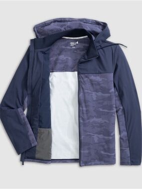 Johnnie-O Callahan Hooded Performance Camo Jacket